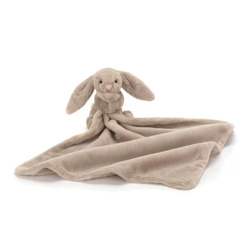 Fashion Baby Bashful Kanin, Beige Nusseklud Jellycat