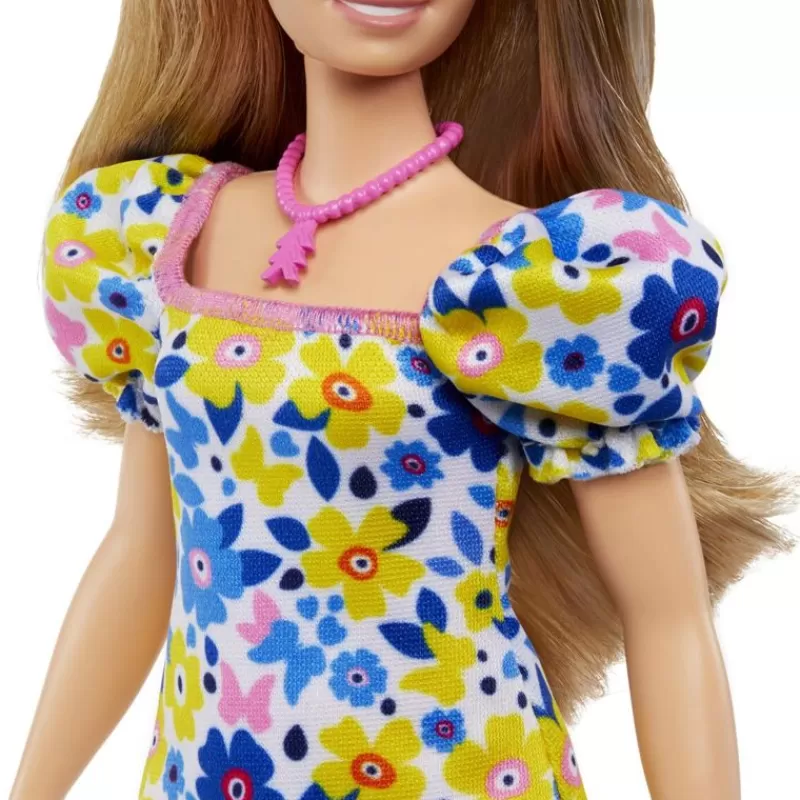 Clearance Fashionista Doll Yellow Blue Floral (Ds) Alle Dukker