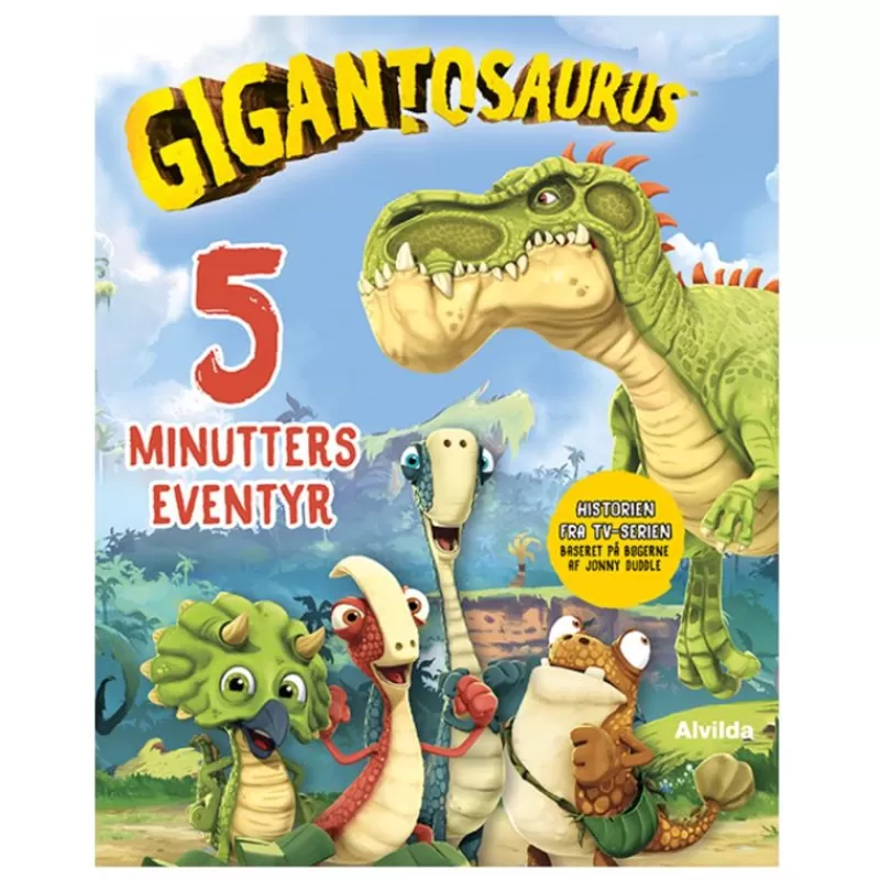 Shop Bog Gigantosaurus 5 Minutters Eventyr Hojtlaesningsbøger