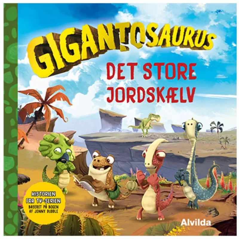 Best Bog Gigantosaurus - Det Store Jordskaelv Hojtlaesningsbøger