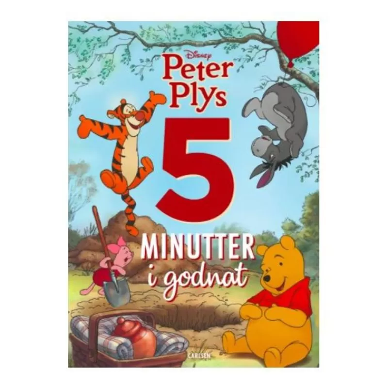 Clearance Bog Peter Plys 5 Minutter I Godnat Disneybøger