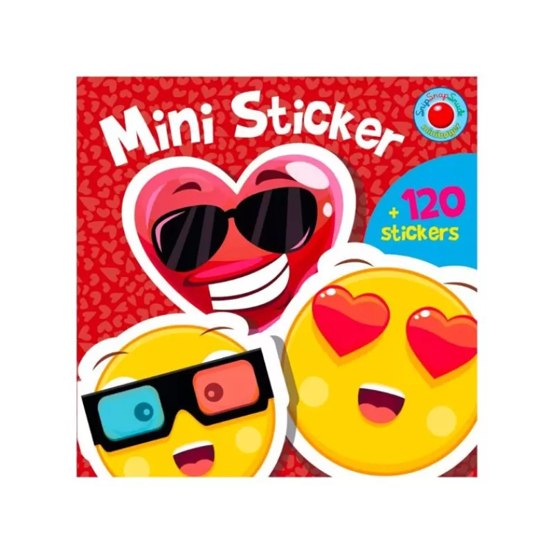 Best Sale Bolden Mini Stickers Bog - Smileys Klistermærker