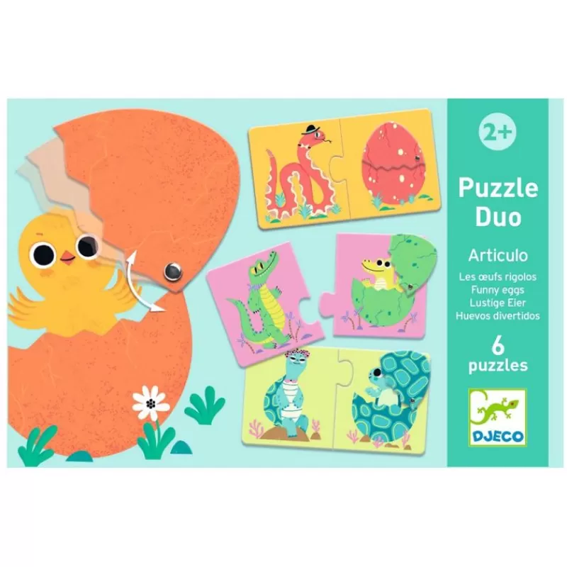 Cheap Puzzle Duo Laerespil, Sjove Aeg Puslespil