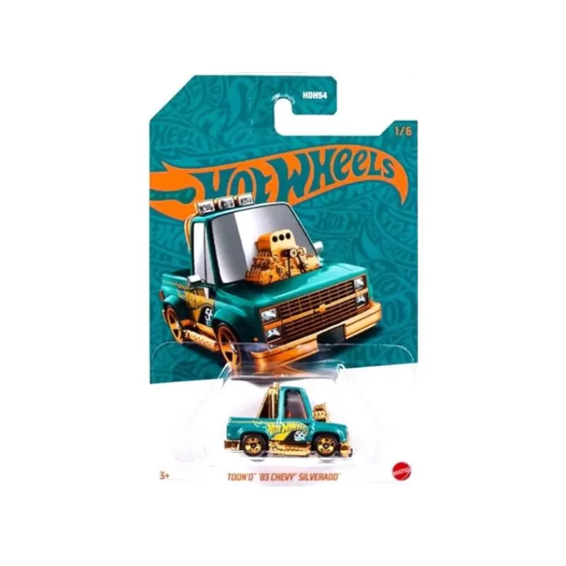 Shop Basics Anniversary 1:64, Toon'D'83 Chevy Silverado Biler & Transport