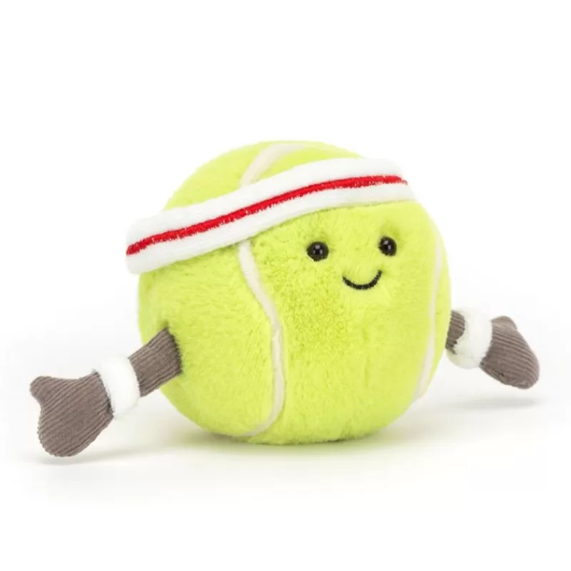 New Fun, Amuseable Sports Tennis Bold, 9 Cm Alle Bamser