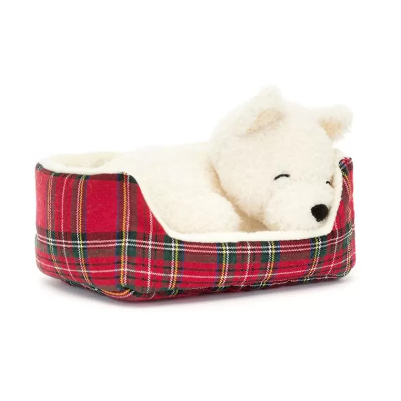 Online Play, Napping Nipper, Westie 10Cm. Alle Bamser