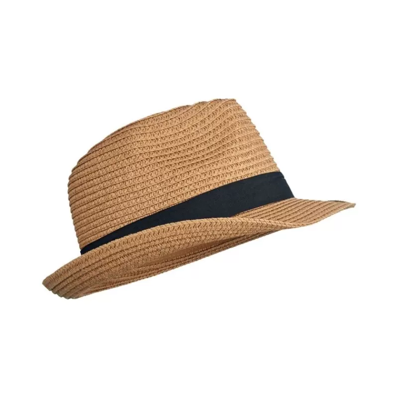 Best Sale Doro Fedora Hat Str.1-2Ar, Brown/Black Hatte Og Kasketter