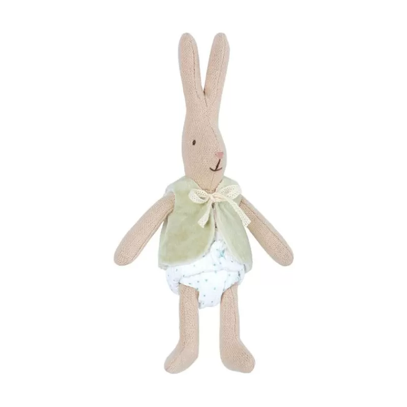 Clearance Micro Rabbit W/Vest Maileg