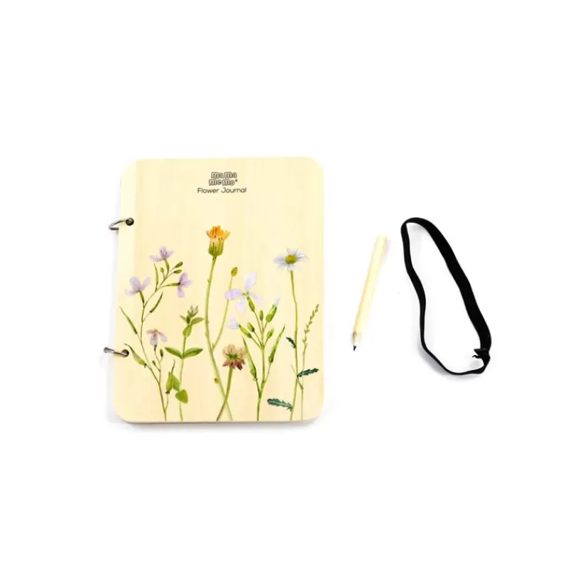 Store Blomster Journal Med Blyant Tegn & Mal