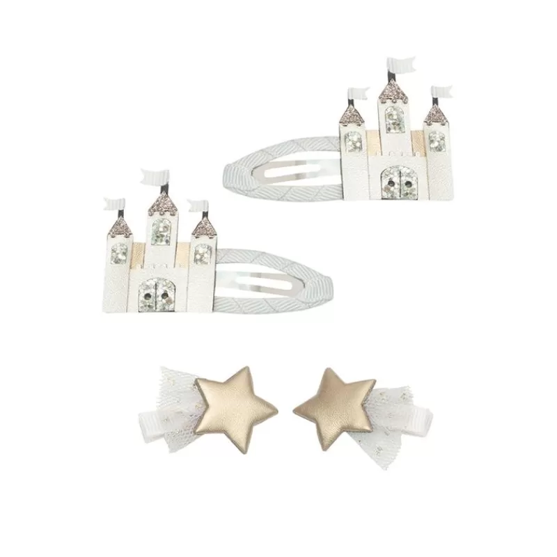 Shop 4 Harclips - Castle And Star Fairytale Hårpynt