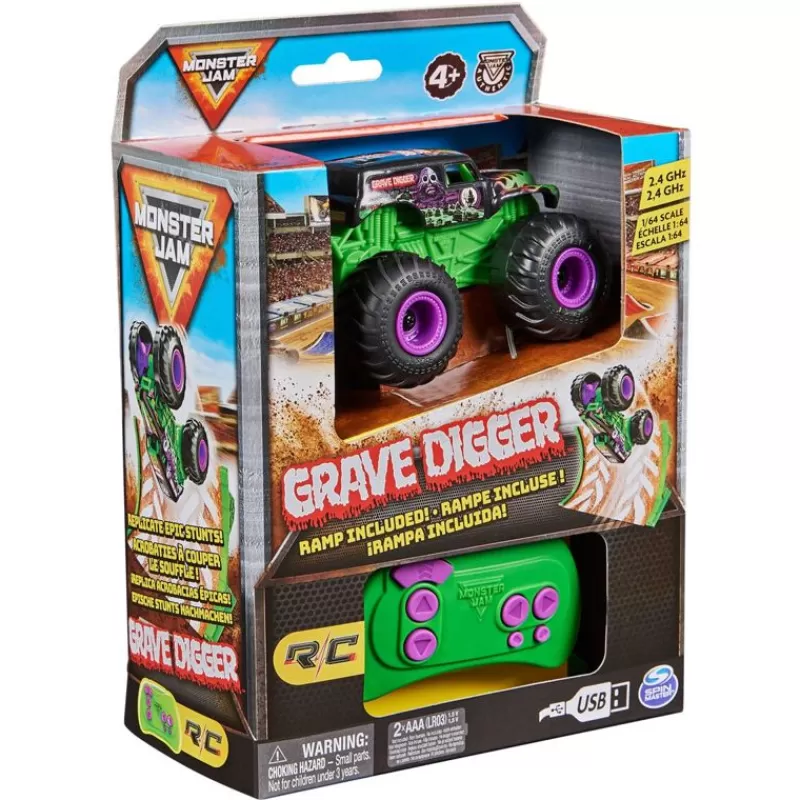 Best Sale Rc 1:64 - Grave Digger, Fjernstyret Biler & Transport