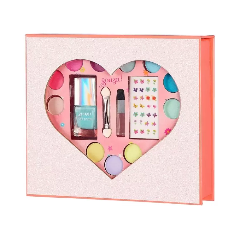 Sale Bornemakeup, Giftbox Heart Make-Up