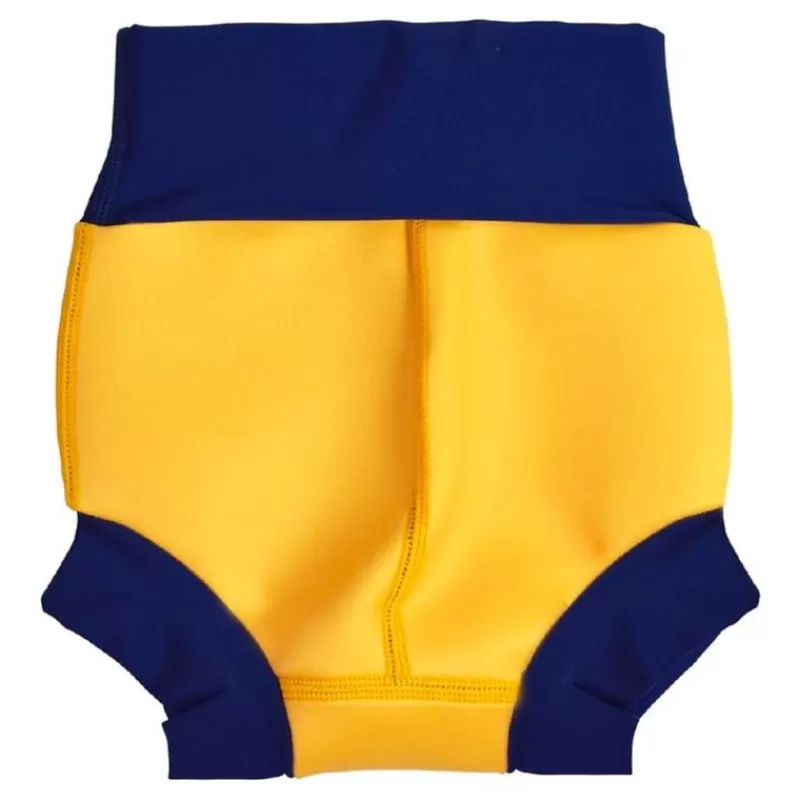 Shop Badebukser Str. 0-3Mdr, Yellow/Navy Badetøj